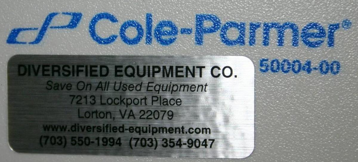 COLE-PARMER COMPACT DIGITAL REVERSING OVERHEAD STIRRER, MIXER, MODEL 50004-00