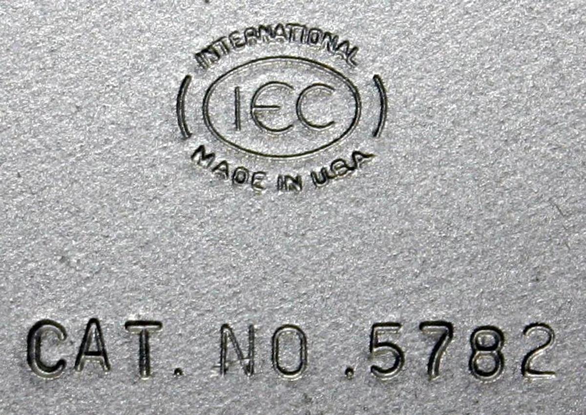 Used IEC MICROPLATE CARRIER, MODEL 5782 (PAIR)