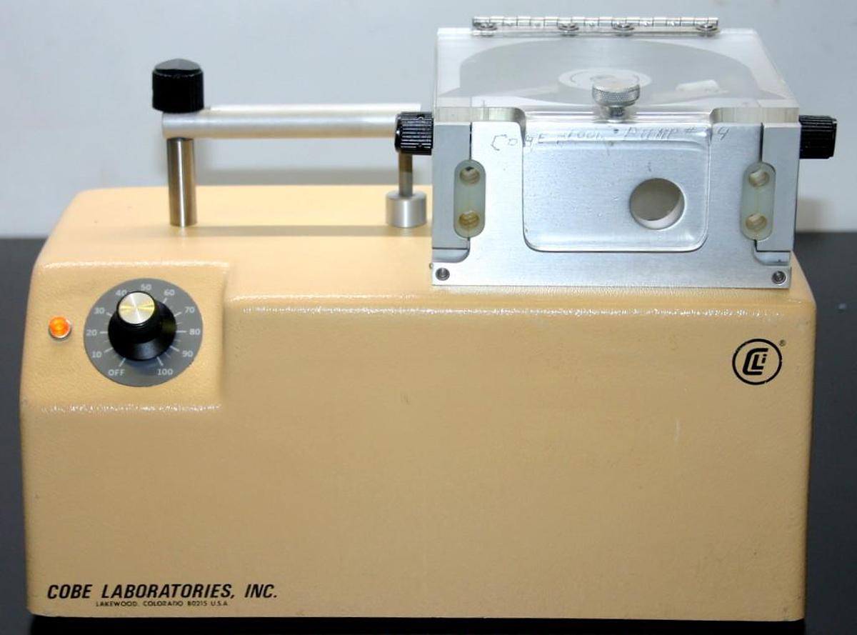 Used COBE LABORATORIES BLOOD PUMP, MODEL 014160-000