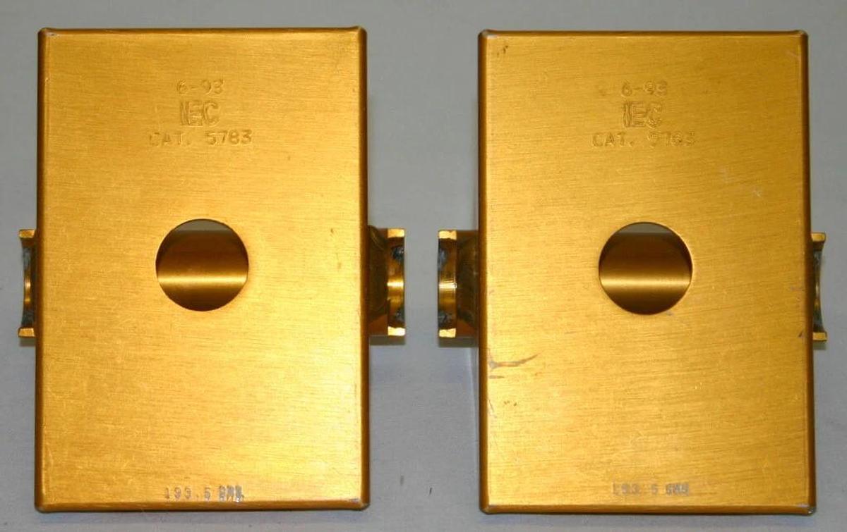 Used IEC MICROPLATE CARRIER, MODEL 5783 (PAIR)