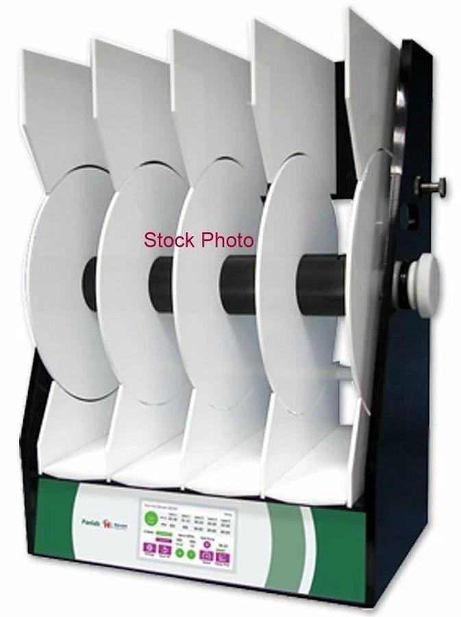 HARVARD APPARATUS PANLAB TOUCHSCREEN ROTAROD, MODEL LE8505, 4 LANES WITH HOOD