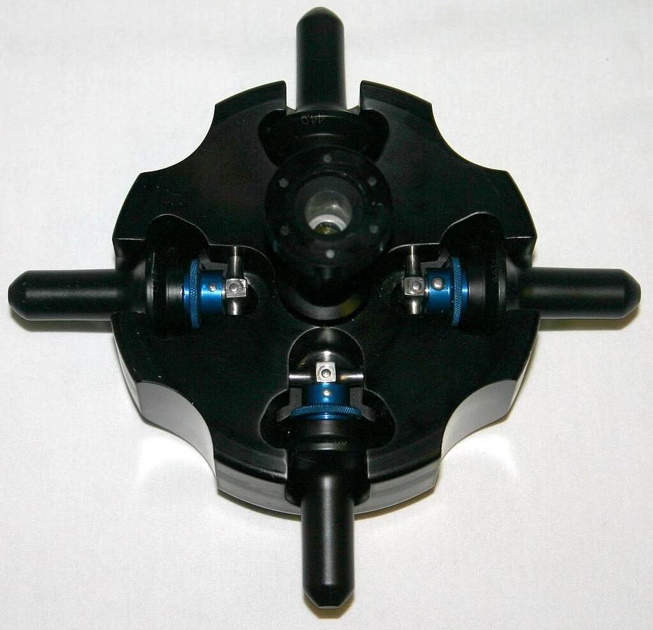 Used BECKMAN ULTRACENTRIFUGE SWINGING BUCKET ALUMINUM ROTOR, MODEL MLS-50, 4 x 5 ML