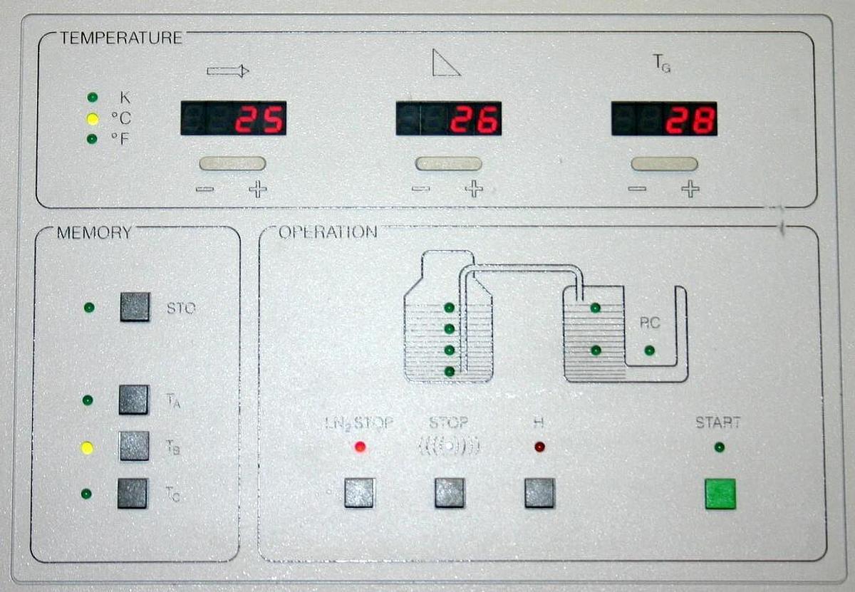 Used LEICA EMFCS CONTROLLER, MODEL 654801
