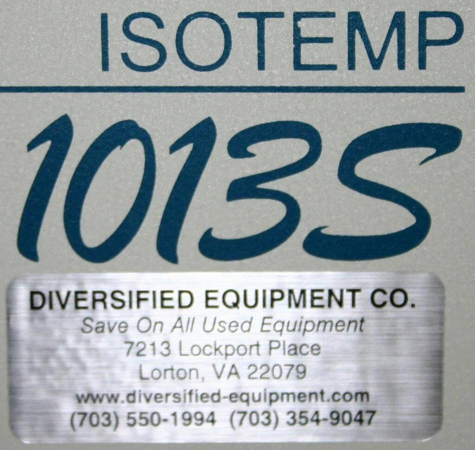 Used FISHER SCIENTIFIC REFRIGERATED HEATED BATH CIRCULATOR, MODEL ISOTEMP 1013S