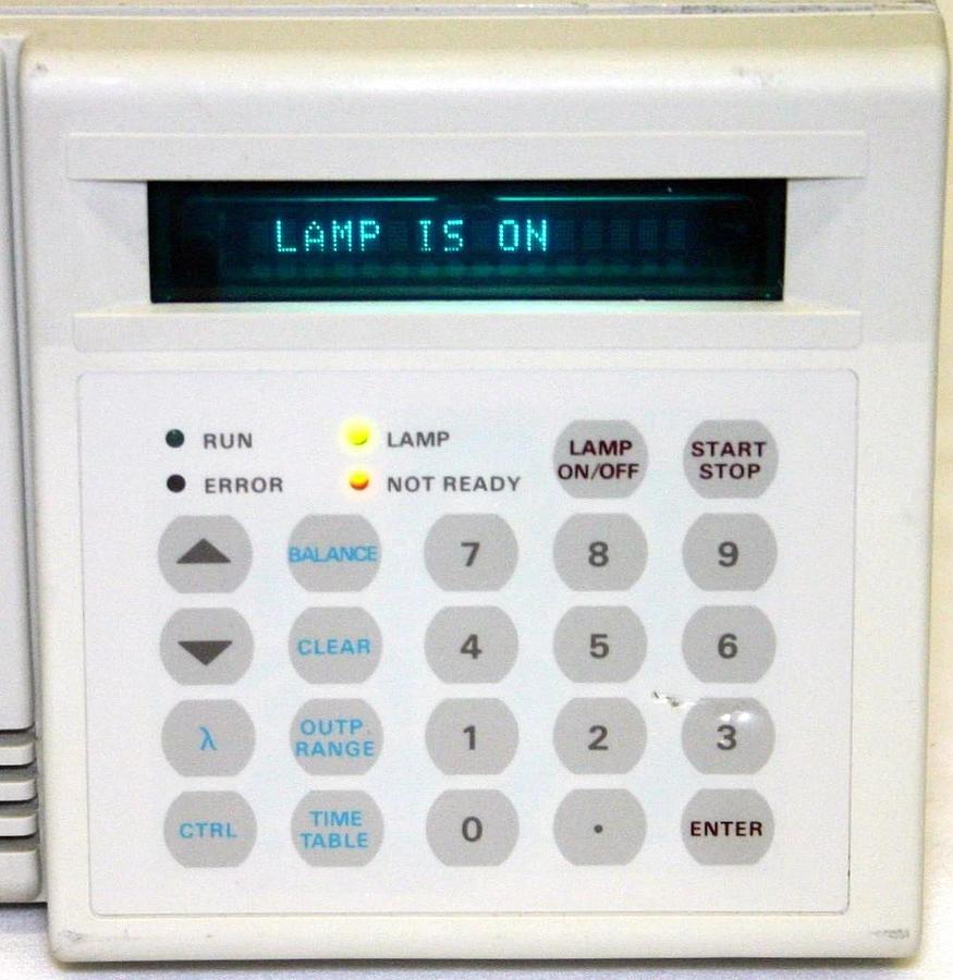 Used HEWLETT PACKARD 1050 SERIES VARIABLE WAVELENGTH DETECTOR, MODEL 79853A