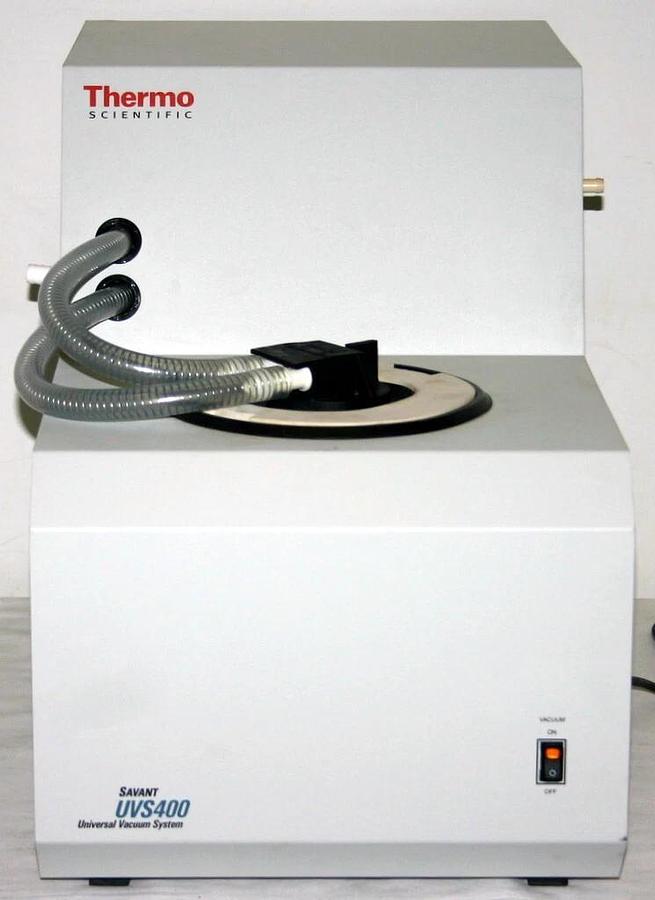 Used THERMO SCIENTIFIC SAVANT UNIVERSAL VACUUM SYSTEM MODEL UVS400