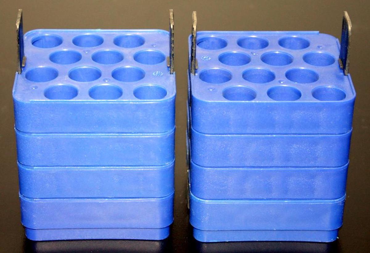 Used EPPENDORF 12 X 15 ML CONICAL ADAPTER, MODEL 022638742 FOR 5810 SERIES CENTRIFUGE