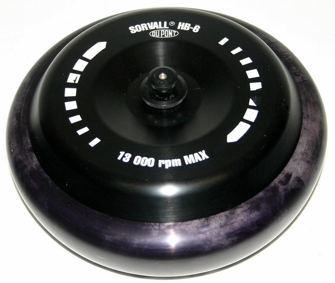 Used SORVALL 6 X 50ML SWINGING BUCKET ROTOR, MODEL HB-6