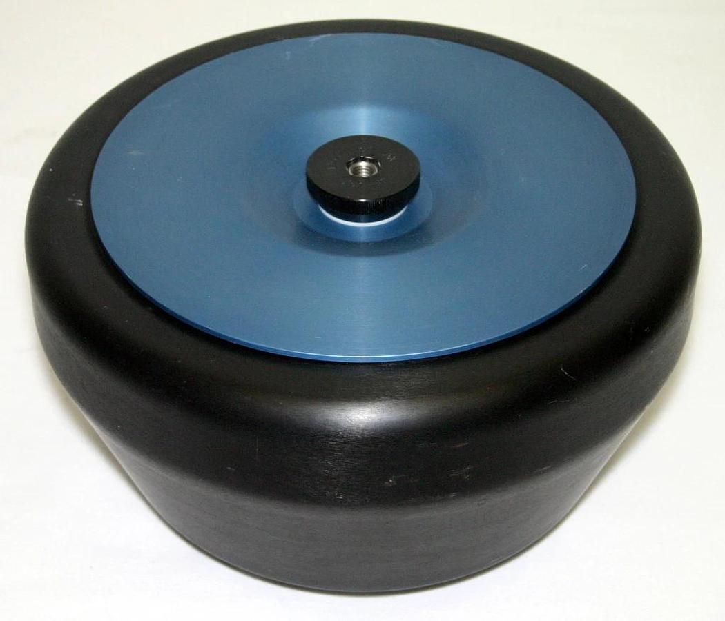 Used BECKMAN SWINGING-BUCKET ROTOR, MODEL JS-13.1, 6 x 50 ML, 13,000 RPM WITH BUCKETS