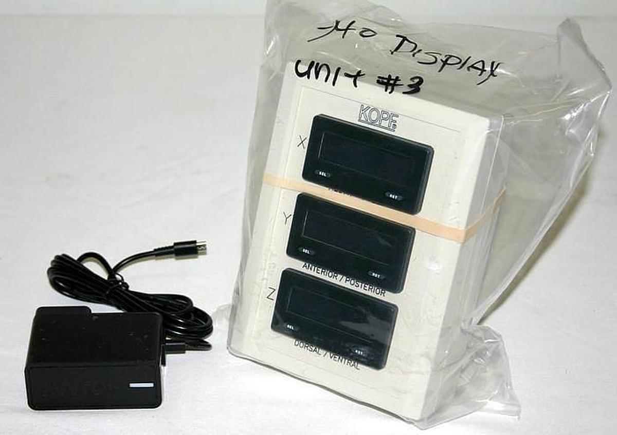 Used KOPF DKI SMALL ANIMAL DIGITAL STEREOTAXIC INSTRUMENT Test, Lab, Medical equipment 940-A