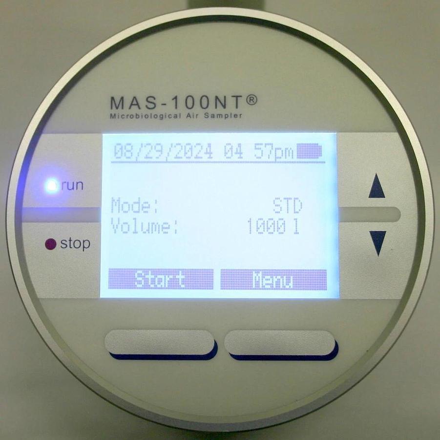 MBV EMD MILLIPORE SIGMA MICROBIOLOGICAL AIR SAMPLER,  MAS-100NT - NEW VERSION