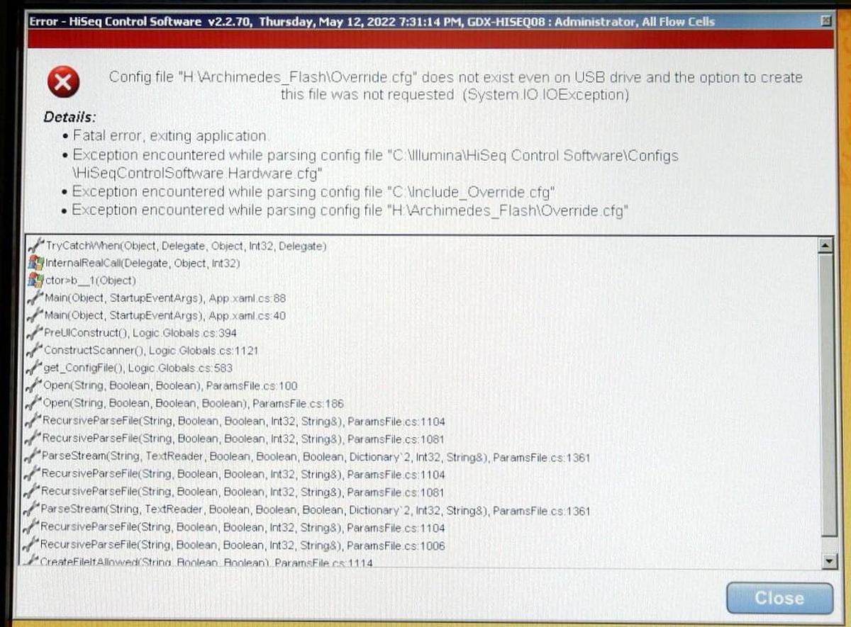 Used 5 ILLUMINA HISEQ 2500 DNA GENOME SEQUENCING SYSTEMS OFFERED AS ONE LOT