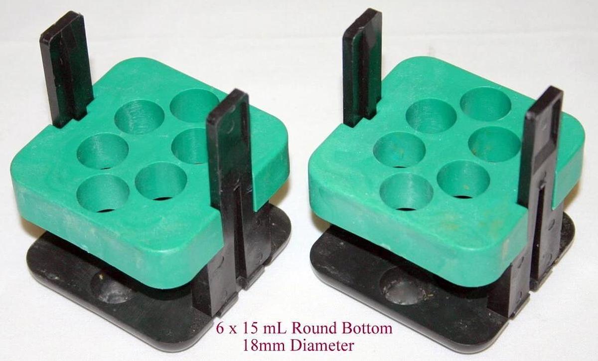 Used BECKMAN ADAPTERS FOR ACCUSPIN FR CENTRIFUGE, BID IS FOR ONE PAIR