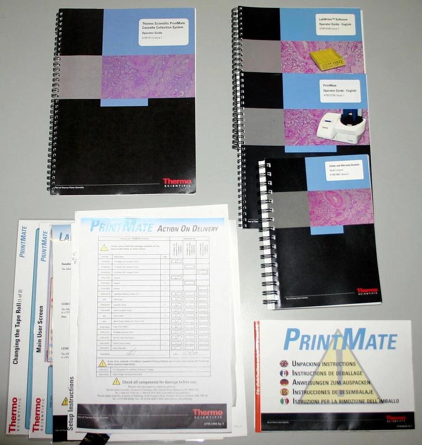 Used THERMO SCIENTIFIC PRINTMATE 150 CASSETTE PRINTER WITH COLLECTION SYSTEM