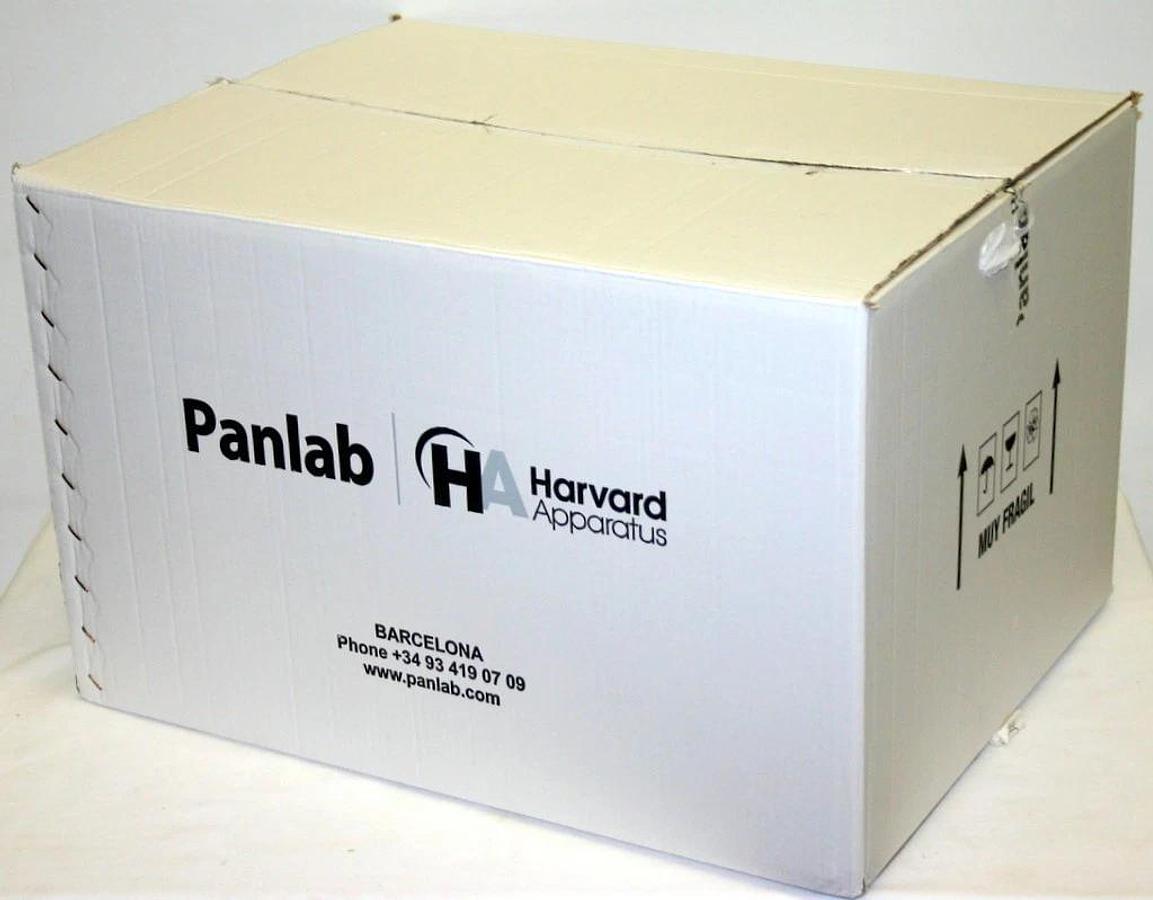 HARVARD APPARATUS PANLAB TOUCHSCREEN ROTAROD, MODEL LE8505, 4 LANES WITH HOOD