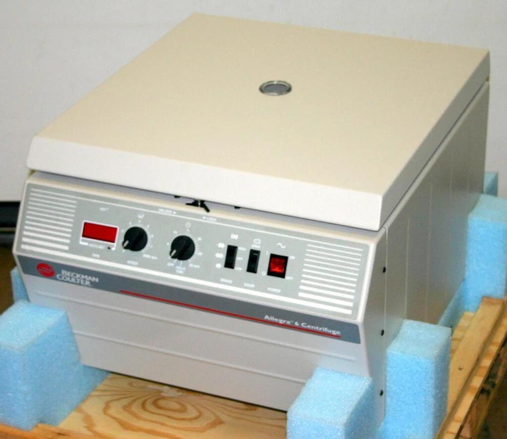 Used BECKMAN COULTER CENTRIFUGE, MODEL ALLEGRA-6 , NEW IN BOX