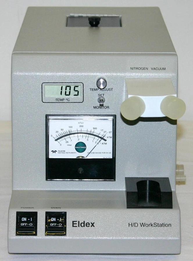 Used ELDEX HYDROLYSIS / DERIVATIZATION H/D WORKSTATION, MODEL 1207 WITH DEWAR FLASK
