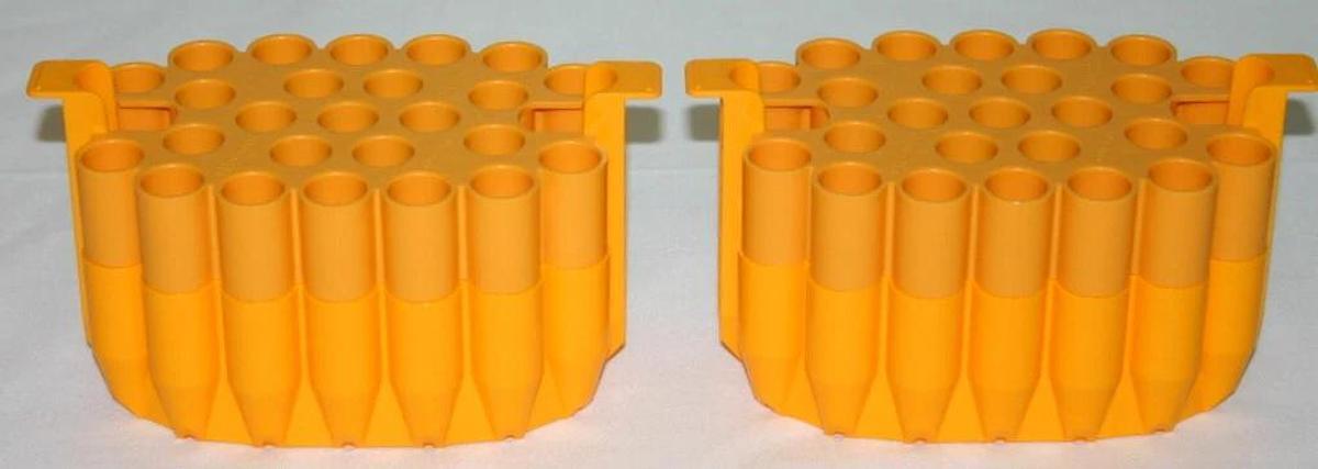 Used EPPENDORF S-4 X 1000 ROTOR ADAPTER, MODEL 5920716000, 27 X 5 AND 15 ML CONICAL