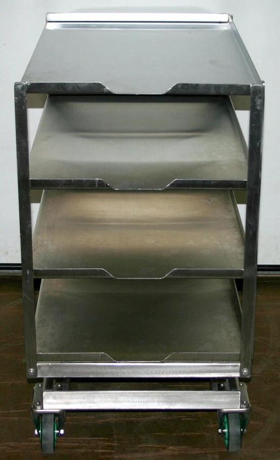 VESTIL STAINLESS STEEL HYDRAULIC SCISSOR LIFT CART, MODEL CART-550-SS