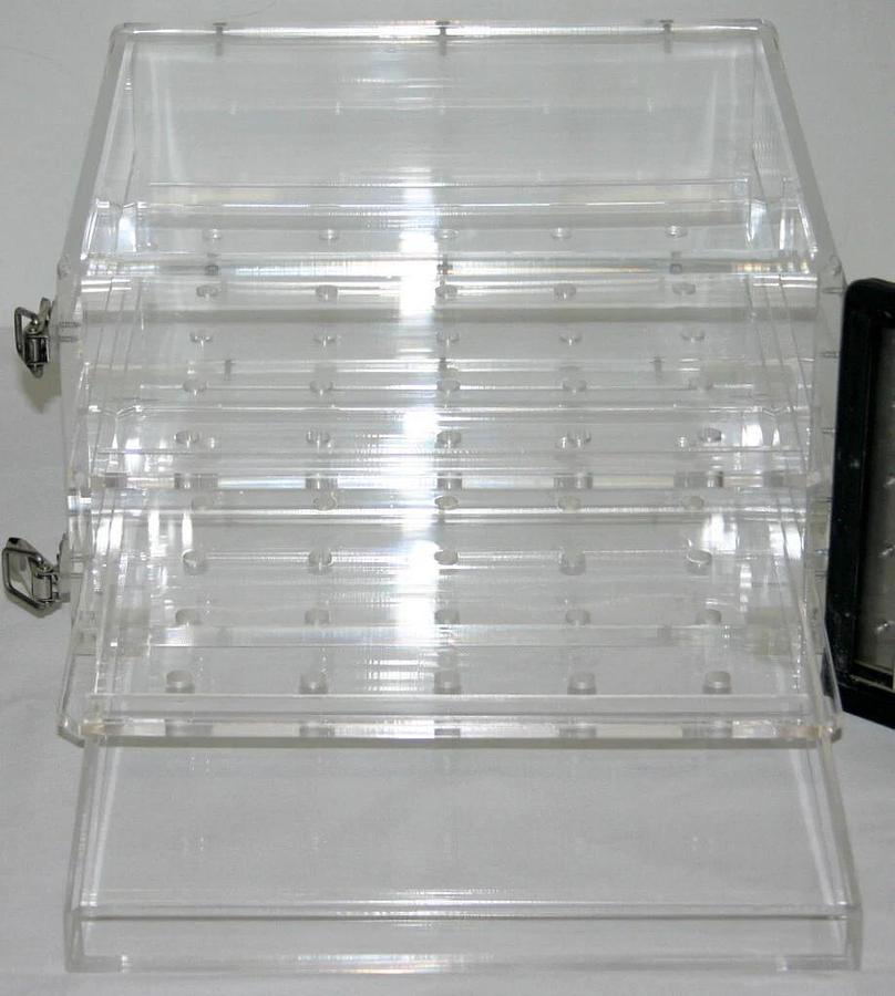 Used NALGENE ACRYLIC DESICCATOR CABINET, MODEL 5317-0070