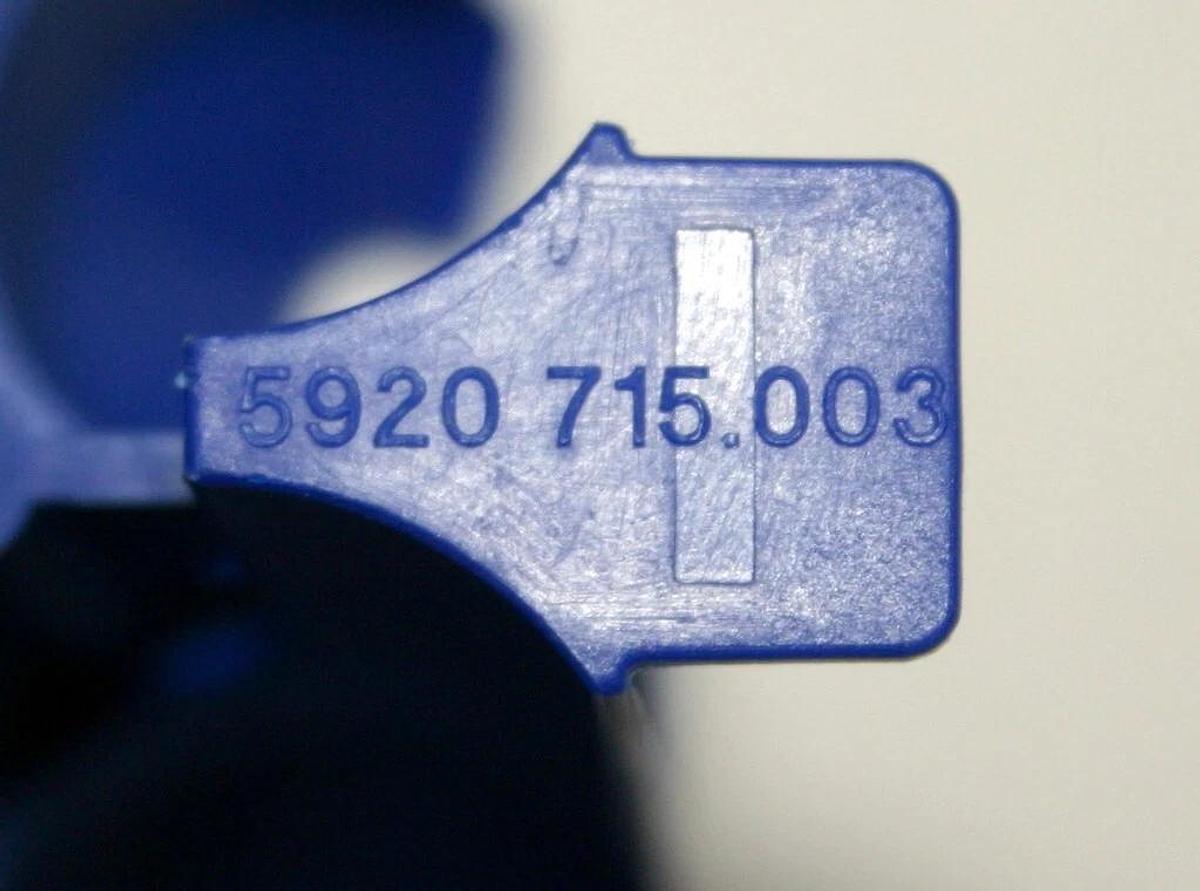 Used EPPENDORF S-4 X 1000 ROTOR ADAPTER, MODEL 5920715003, 13 X 50 ML CONICAL TUBES