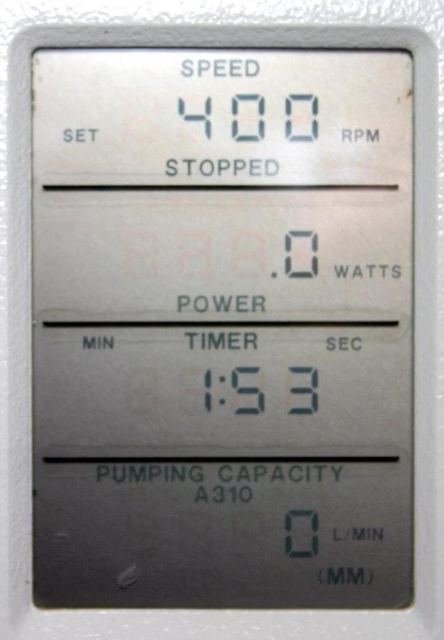 Used LIGHTNIN LABMASTER DIGITAL OVERHEAD MIXER STIRRER, MODEL L1U08 WITH STAND