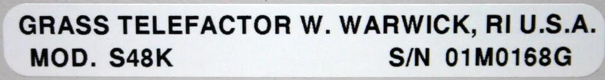 Used ASTRO-MED GRASS NATUS NEUROLOGY STIMULATOR, MODEL S48K