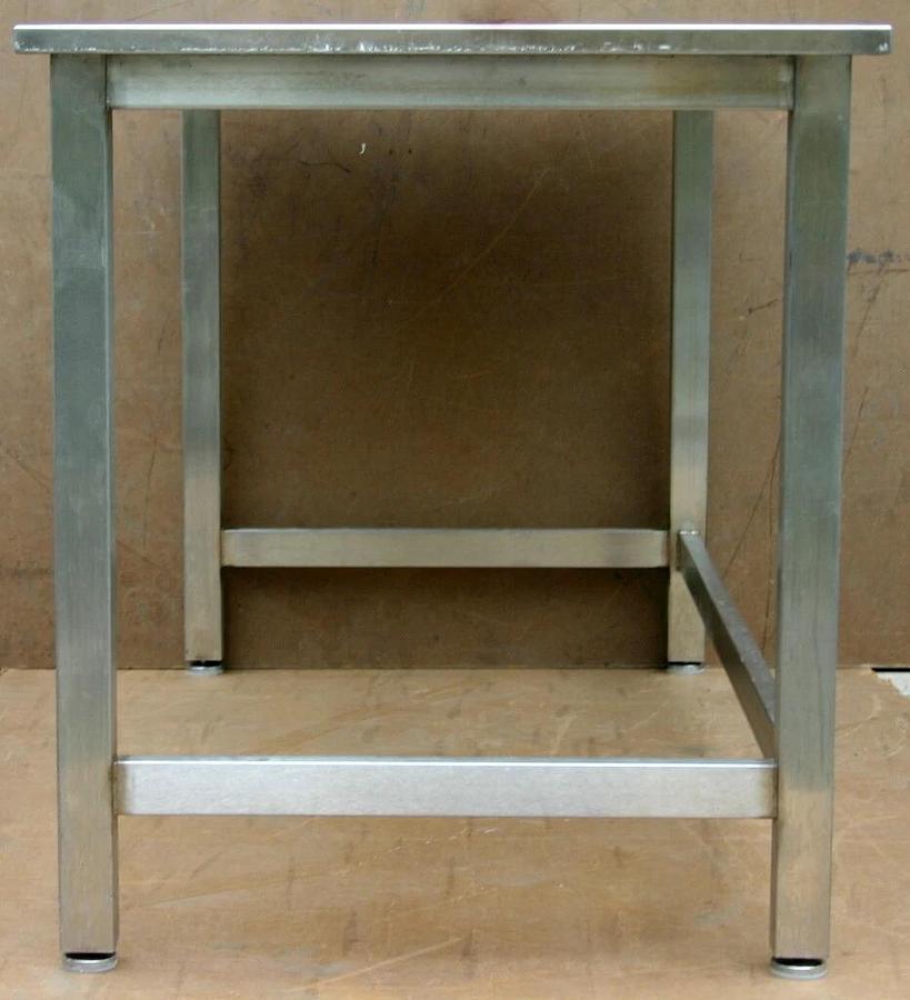 Used METRO, ULINE STAINLESS STEEL LAB CLEANROOM TABLE C FRAME, 60L X 30W X 34H