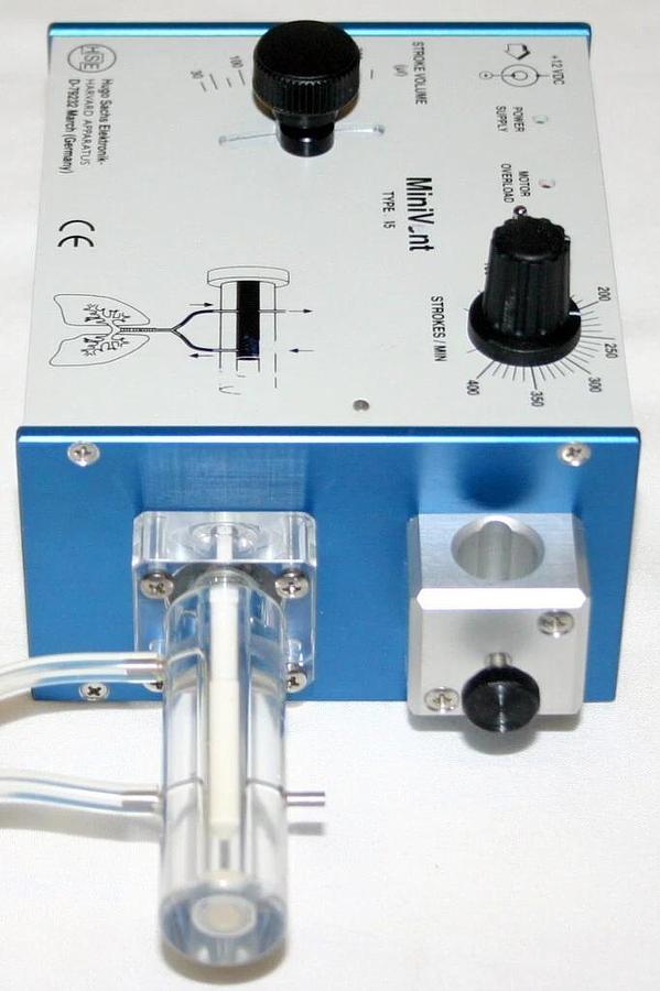 HARVARD HSE HUGO SACHS ELEKTRONIK MOUSE VENTILATOR MINIVENT, MODEL 845