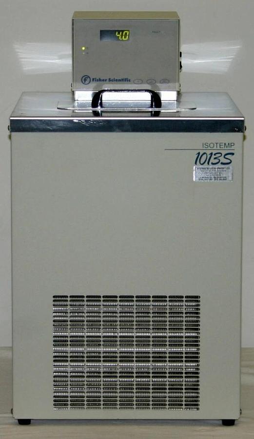 Used FISHER SCIENTIFIC REFRIGERATED HEATED BATH CIRCULATOR, MODEL ISOTEMP 1013S