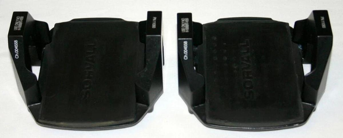 Used SORVALL MICROPLATE CARRIERS, MODEL 11093, MATCHED SET OF TWO