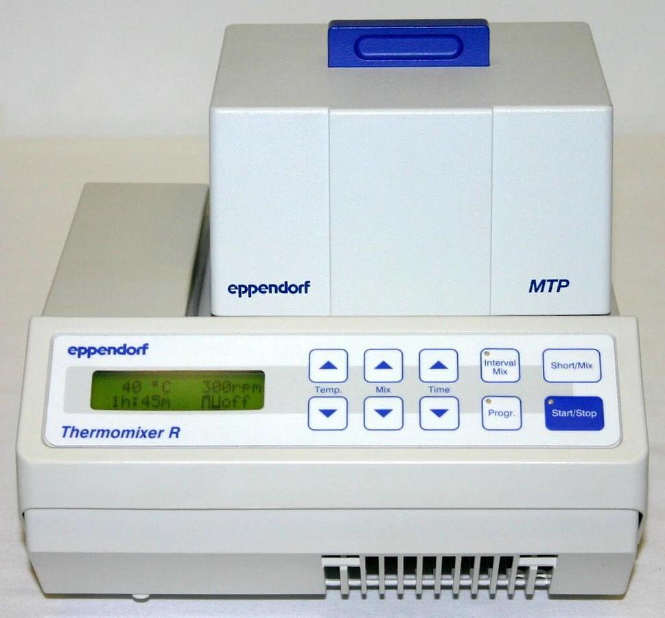 EPPENDORF THERMOMIXER R DRY BLOCK HEATING AND COOLING SHAKER, MTP, MODEL 5355