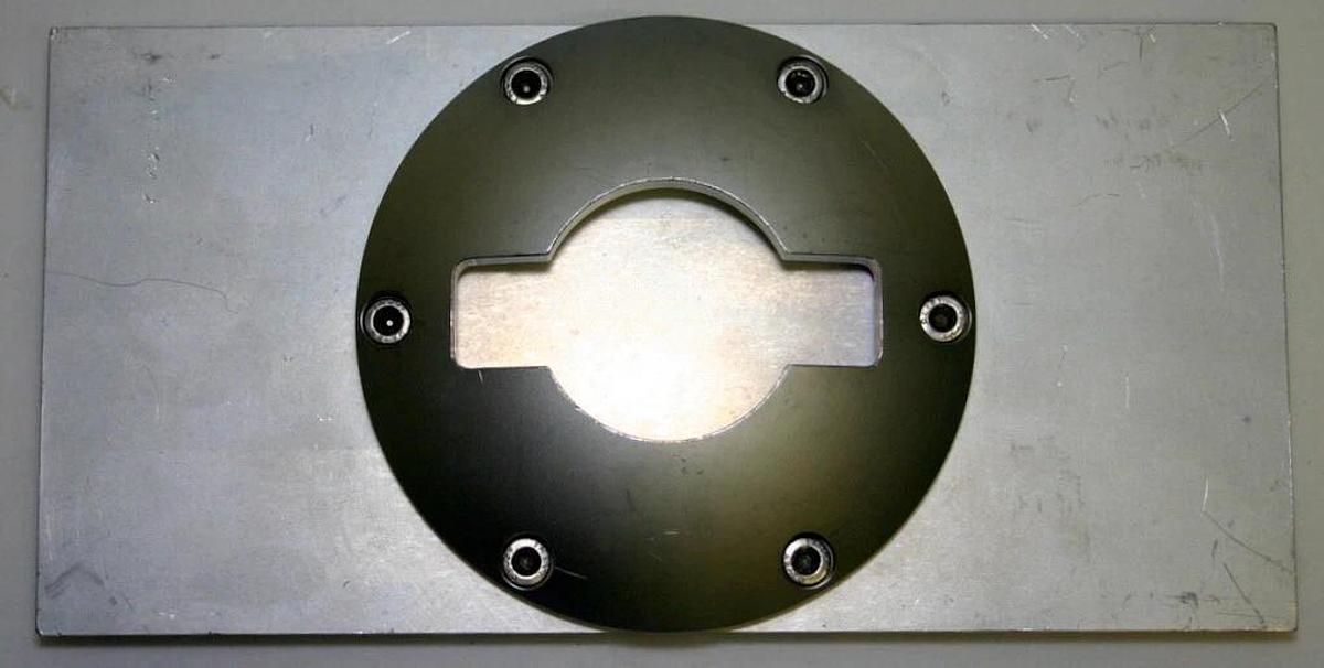 Used LEICA SPECIMEN STAGE 0417 19635 WITH EMBEDDING FRAME 0417 19632, 120 x 250 x 60