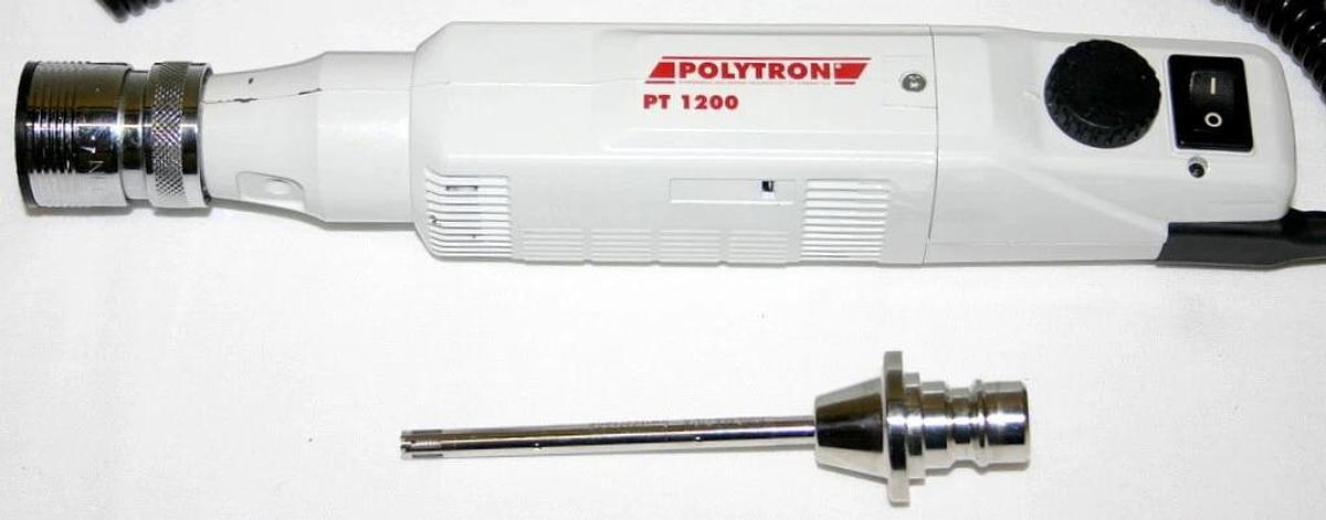 Used KINEMATICA POLYTRON PT 1200 C HANDHELD HOMOGENIZER WITH PT-DA 1205/2EC HEAD