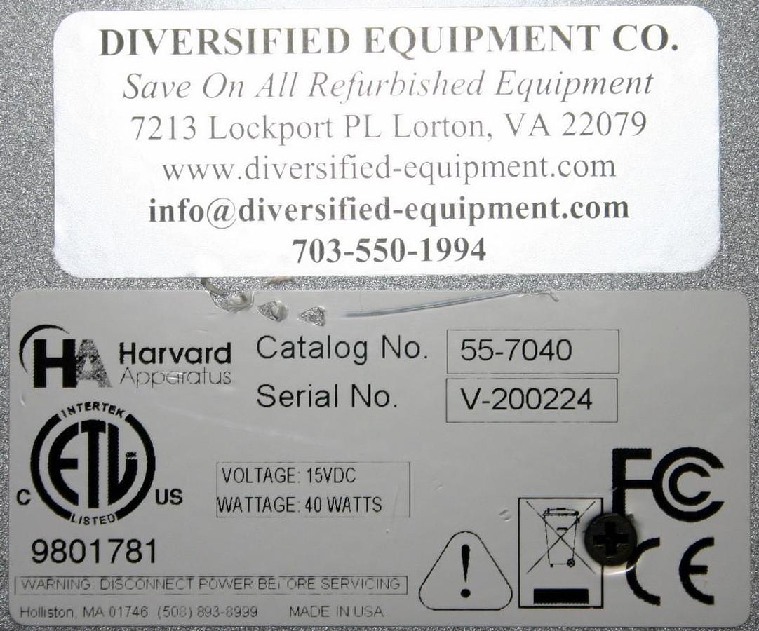 Used HARVARD APPARATUS VENTELITE SMALL ANIMAL VENTILATOR, MODEL 55-7040