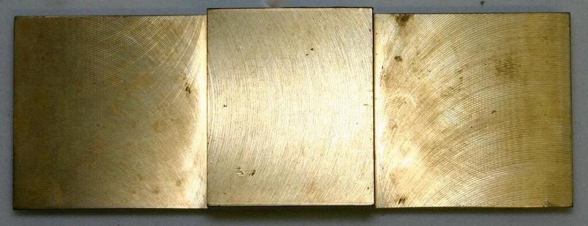 LEICA SPECIMEN STAGE, BRASS WITH EMBEDDING FRAME, 40 X 120 X 60 MM