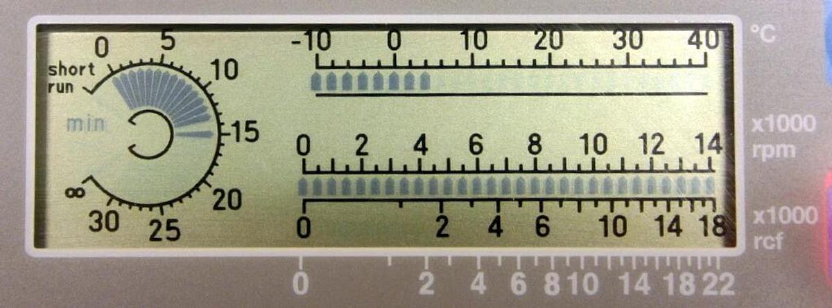 Used BECKMAN COULTER REFRIGERATED MICROCENTRIFUGE, MODEL MICROFUGE 22R