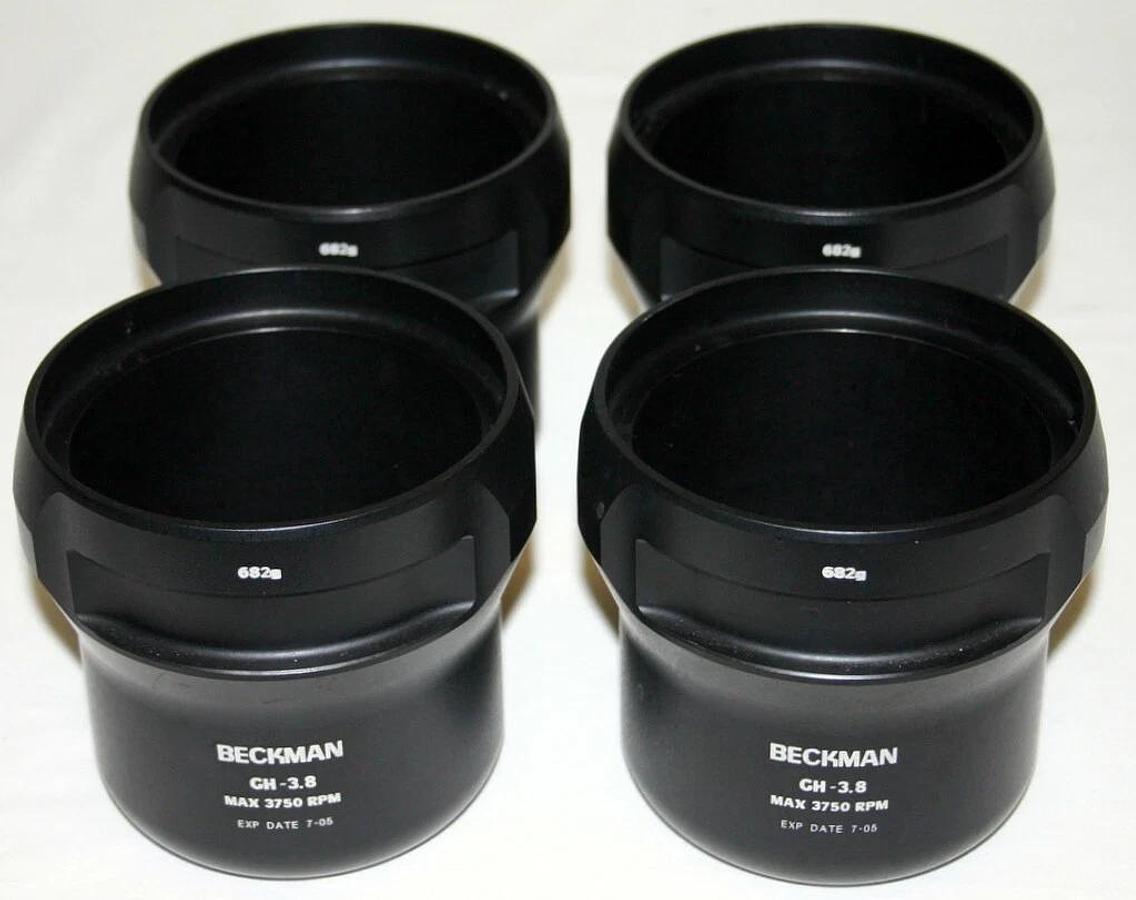 Used BECKMAN COULTER CENTRIFUGE, MODEL ALLEGRA 6KR WITH GH-3.8 ROTOR AND BUCKETS