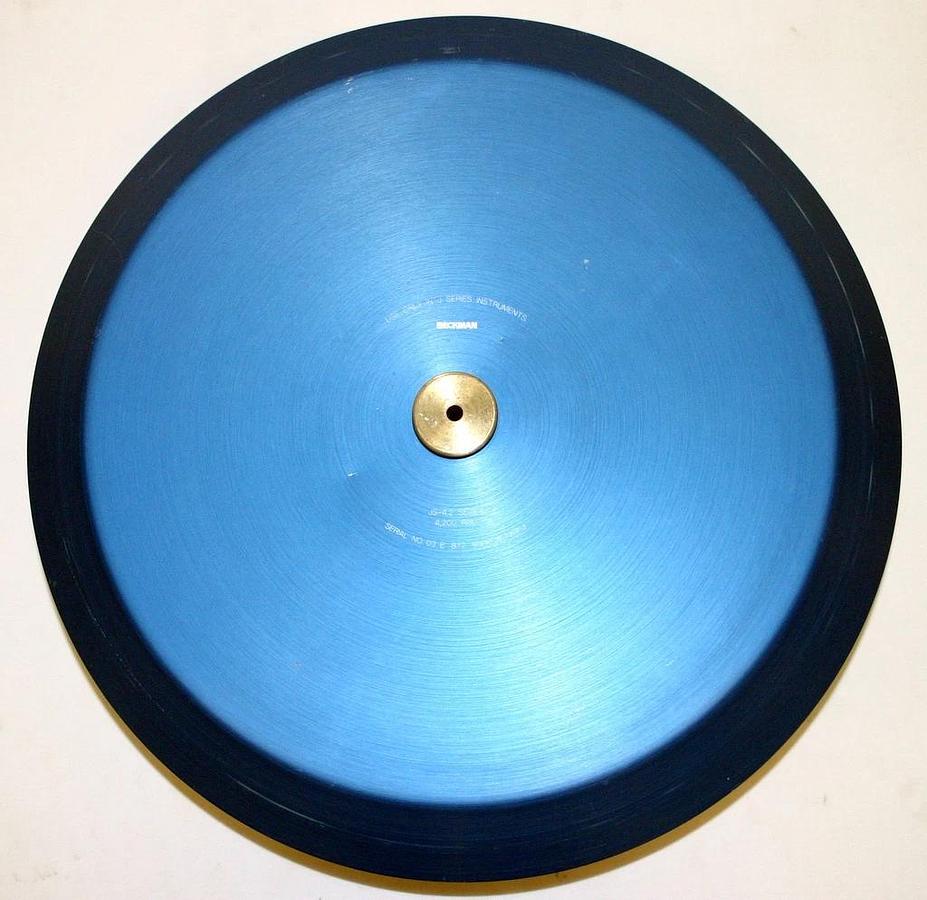 Used BECKMAN SWINGING BUCKET ROTOR, MODEL JS-4.2 WITH SIX 1000 ML BUCKETS