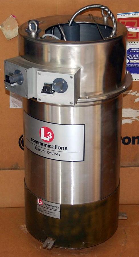Used L3 COMMUNICATIONS IOT INDUCTIVE OUTPUT TUBE TROLLEY ASSEMBLY