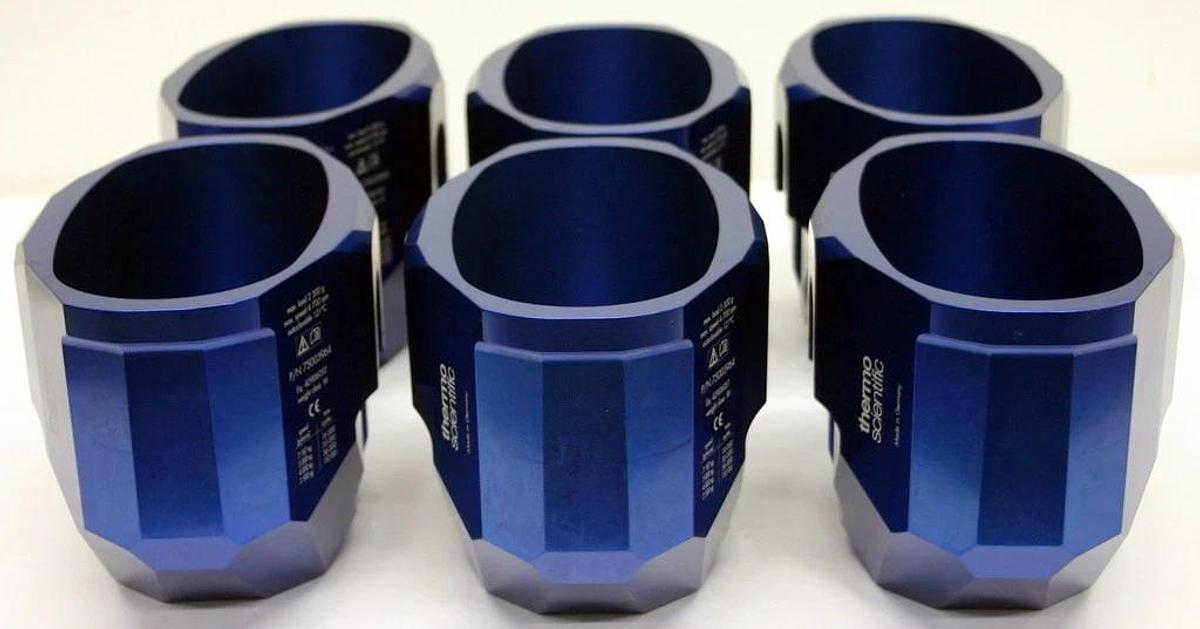 THERMO SCIENTIFIC 2000ML BIOS OVAL SWINGING BUCKET, MODEL 75003964, SET OF SIX