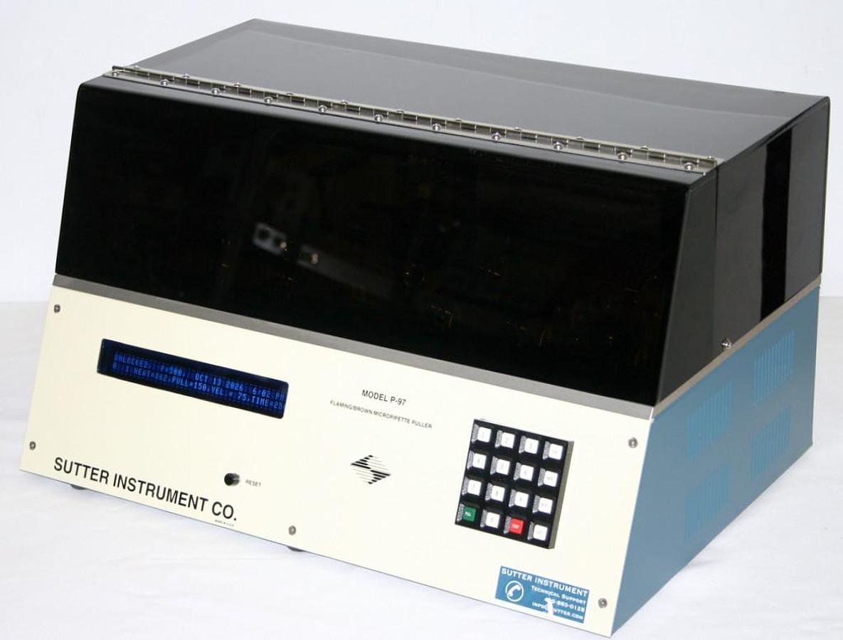 Used SUTTER FLAMING/BROWN MICROPIPETTE PULLER, MODEL P-97