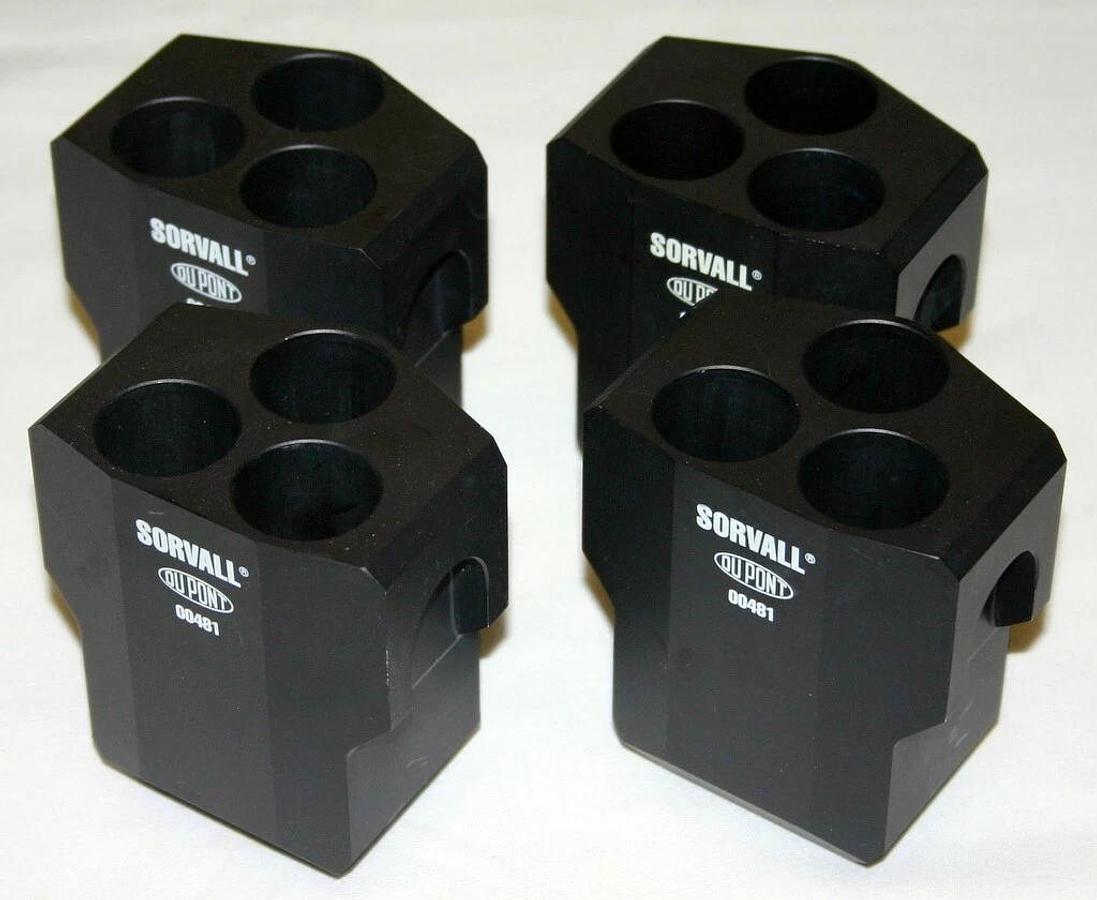 SORVALL SWINGING BUCKET ROTOR, MODEL HS-4, 4 X 3 PLACE 50 ML CONICAL BUCKETS