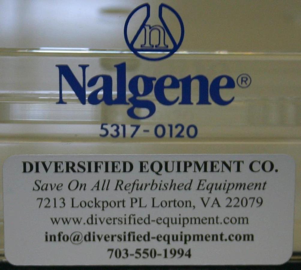 Used NALGENE ACRYLIC DESICCATOR CABINET, MODEL 5317-0120