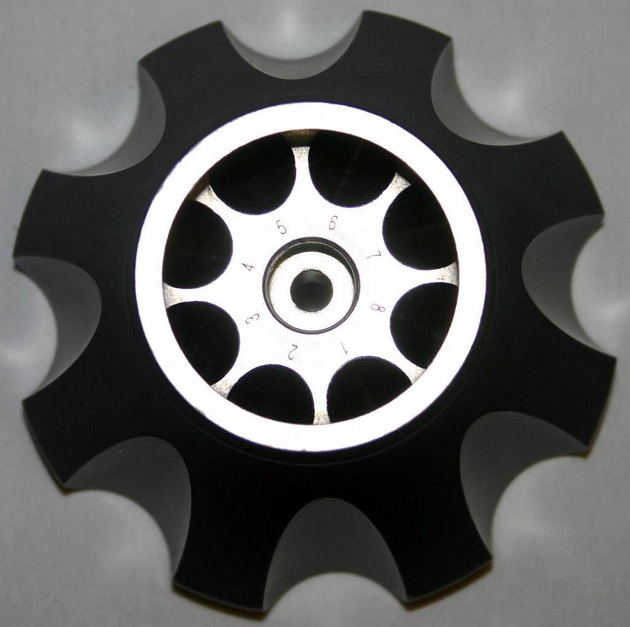 BECKMAN ULTRACENTRIFUGE FIXED ANGLE TITANIUM ROTOR, MODEL TLA-100.4, 8 x 5.1 ML