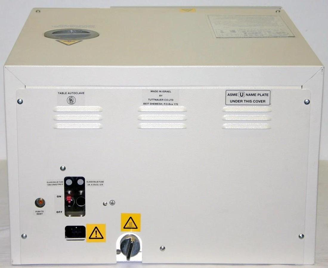 TUTTNAUER BRINKMANN DIGITAL AUTOCLAVE, STERILIZER, MODEL 2540EA