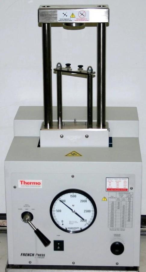 THERMO ELECTRON AMINCO FRENCH PRESSURE CELL PRESS, MODEL FA-078A