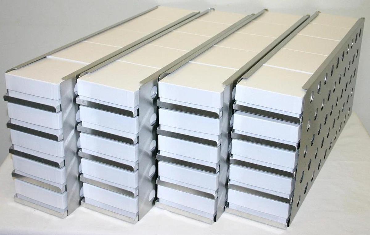 Used THERMO SCIENTIFIC FREEZER RACK KIT, MODEL RSK400SD4 FORMA 88400 & TSU400  RACKS