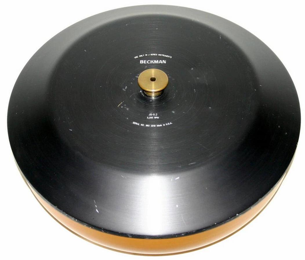 Used BECKMAN ROTOR, SWINGING BUCKET, MODEL JS-5.2 WITH BUCKETS