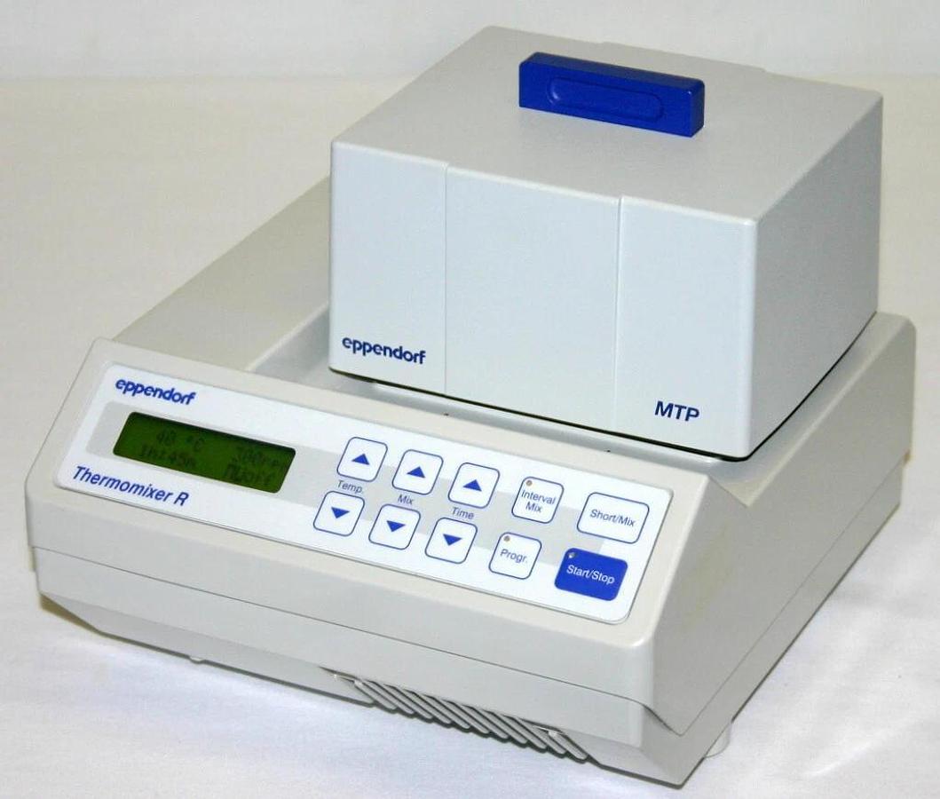EPPENDORF THERMOMIXER R DRY BLOCK HEATING AND COOLING SHAKER, MTP, MODEL 5355